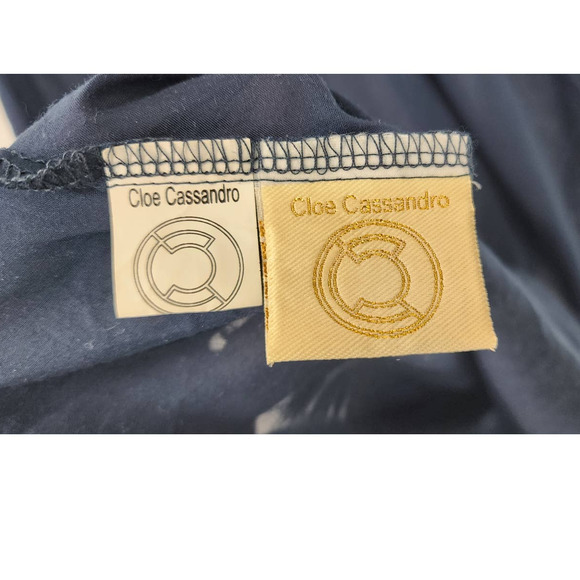 NWOT Cloe Cassandro Blue Midi Rayon‎ Slip Tank Dress Size Medium - Picture 9 of 10